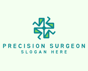 Surgeon - Medical Health Hospital logo design