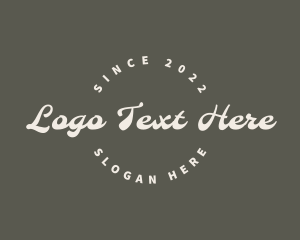 Workshop - Generic Script Business logo design