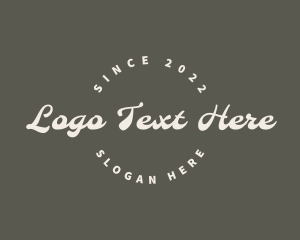 Generic Script Business Logo