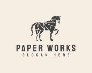 Paper - Generic Horse Paper logo design