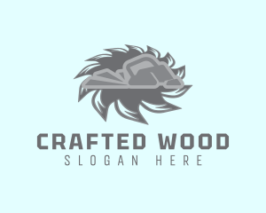 Joinery - Circular Saw Woodwork logo design