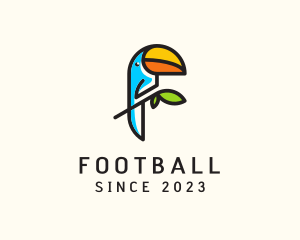 Cute Toucan Bird Logo