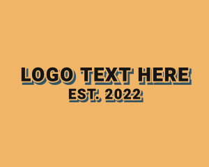 Signage - Retro Entertainment Company logo design
