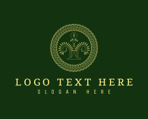 Bouquet - Elegant Ornament Firm logo design