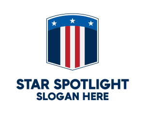 Stars And Stripes Security  logo design