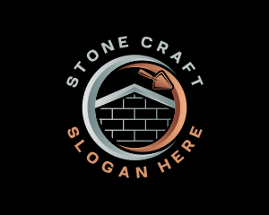 House Builder Brick logo design