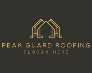 Roofing - Roofing Contractor Roof logo design