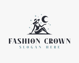 Stylish Woman Fashion logo design