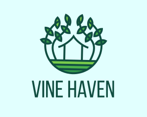 Green Plant House logo design