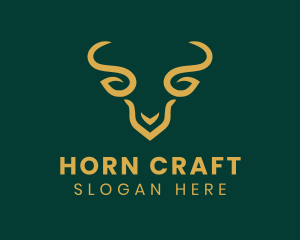 Wild Bull Horn logo design