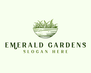 Landscaping Lawn Yard logo design