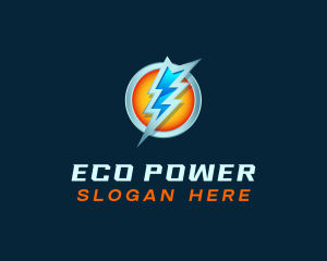 Energy - Energy Lightning Charge logo design