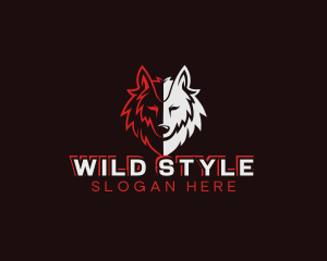 Alpha Wolf Gaming logo design