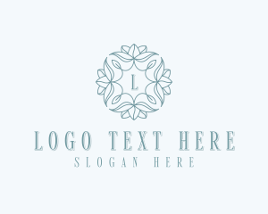 Eco - Flower Styling Event logo design