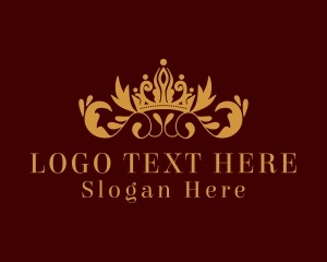 Pageant - Fashion Crown Tiara Jeweler logo design