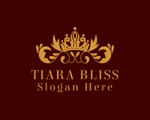 Fashion Crown Tiara Jeweler logo design