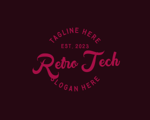 Retro Apparel Company logo design