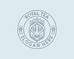 Royal Wolf Crest logo design