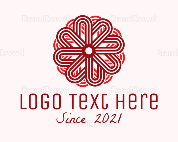 Floral Ornate Decoration Logo