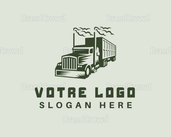 Freight Truck Transport Logo