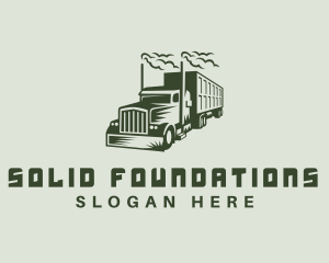 Freight Truck Transport Logo