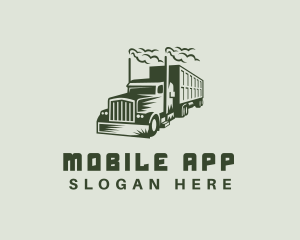 Freight Truck Transport Logo