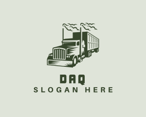 Shipment - Freight Truck Transport logo design