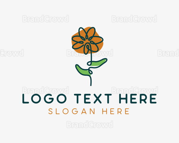 Flower Florist Boutique Logo