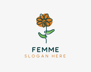 Flower Florist Boutique Logo