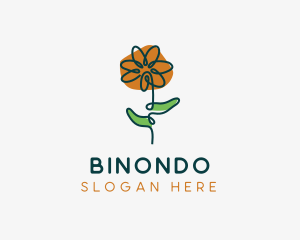 Monoline - Flower Florist Boutique logo design
