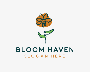 Flower Florist Boutique logo design