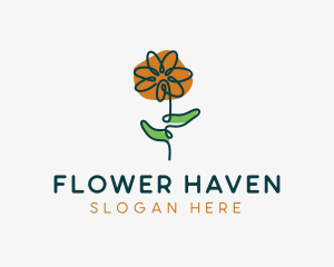 Flower Florist Boutique logo design