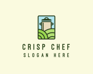 Organic Kitchen Restaurant logo design