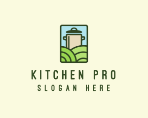 Organic Kitchen Restaurant logo design