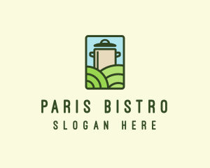 Organic Kitchen Restaurant logo design