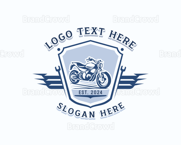 Auto Motorcycle Rider Logo