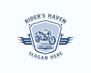 Auto Motorcycle Rider logo design