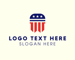 Law - American Law Firm logo design