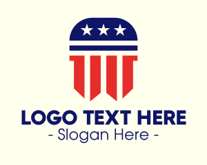 Courthouse - American Law Firm logo design