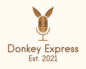 Donkey - Donkey Audio Podcast logo design