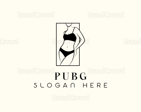 Skinny Bikini Lingerie Logo