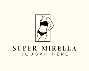 Skinny Bikini Lingerie Logo