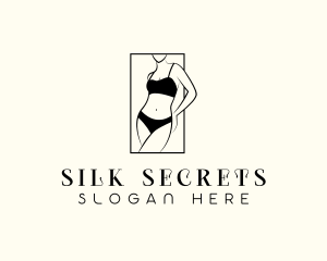 Lingerie - Skinny Bikini Lingerie logo design