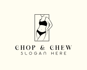 Lingerie - Skinny Bikini Lingerie logo design