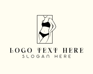 Lingerie - Skinny Bikini Lingerie logo design