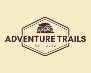 Mountain Climbing Adventure logo design