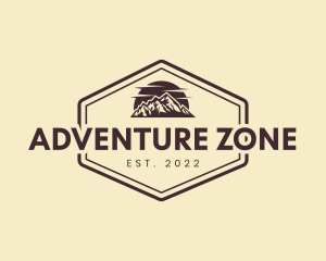 Mountain Climbing Adventure logo design