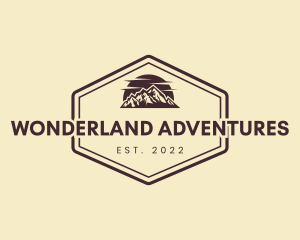 Mountain Climbing Adventure logo design