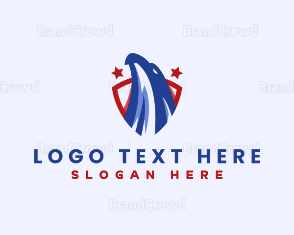 USA Shield Eagle Logo