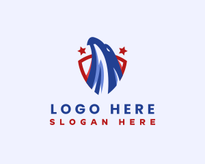 USA Shield Eagle Logo